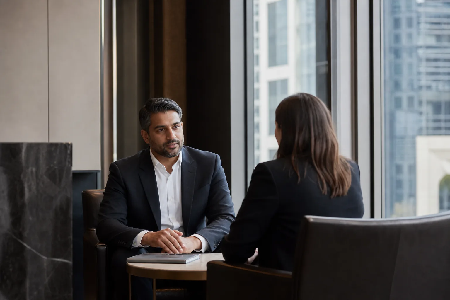 Confidential career conversation with an Australian data professional