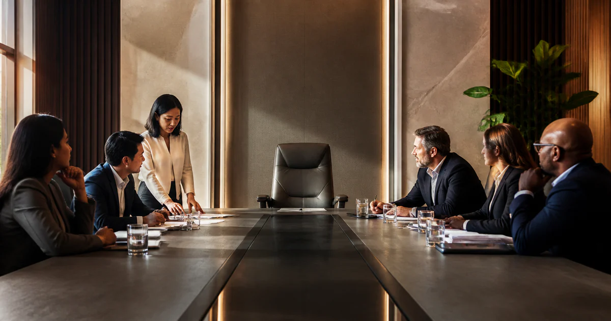 Executives defining the mandate for a Data and AI leadership appointment